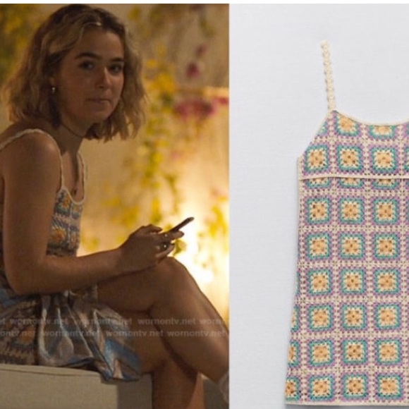 Zara Crocheted Mini Dress | As Seen On 📺The White Lotus - Picture 10 of 10